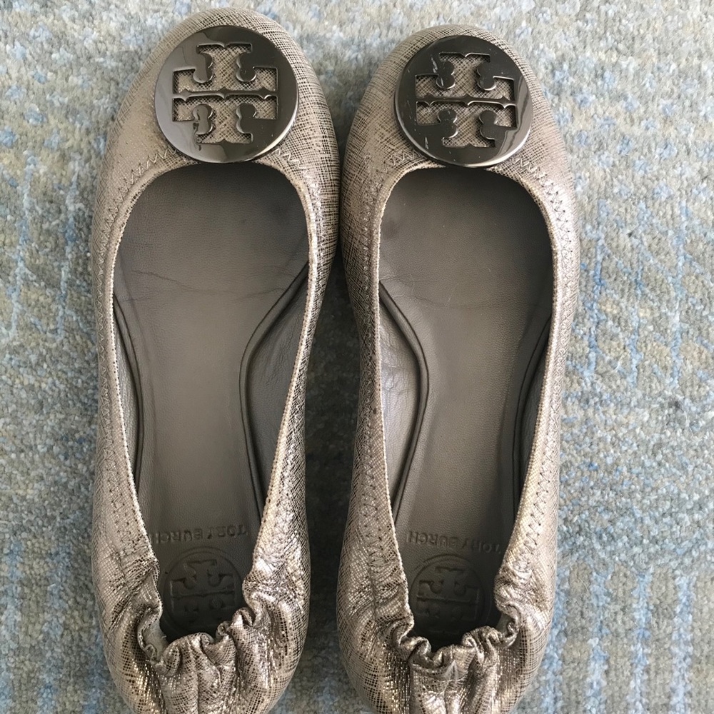 Tory Burch - Minnie travel ballet flats (size 8.5)